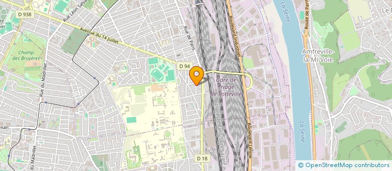 localisation de l'entreprise SCI BELLAMY  SOTTEVILLE-LES-ROUEN