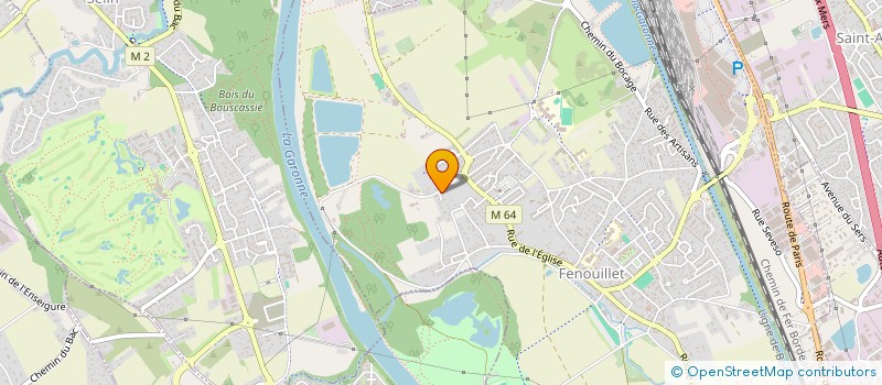 localisation de l'entreprise SCI BELLANAN  FENOUILLET