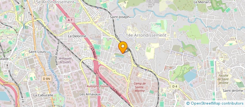localisation de l'entreprise SCI BELLASSUM à MARSEILLE