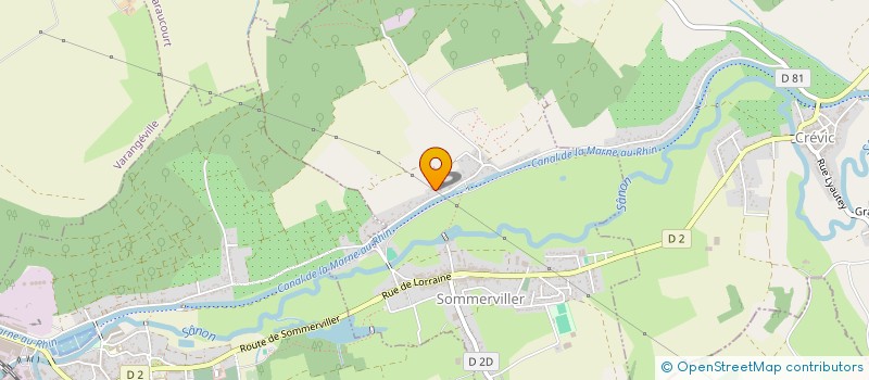 localisation de l'entreprise SCI BELLAY  SOMMERVILLER