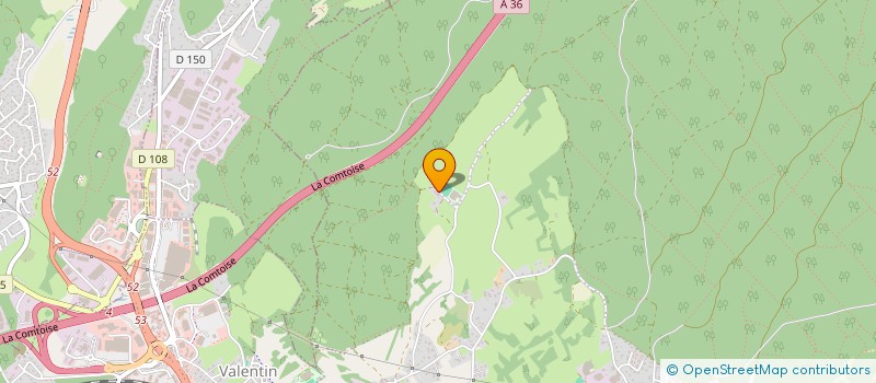 localisation de l'entreprise SCI BELLE  BESANCON