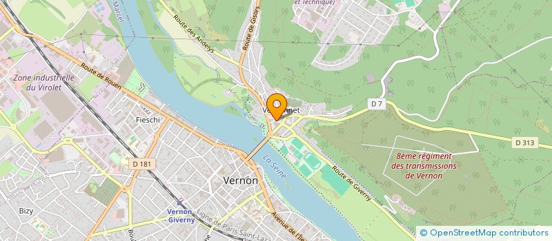 localisation de l'entreprise SCI BELLE EPINE DE VERNON à VERNON