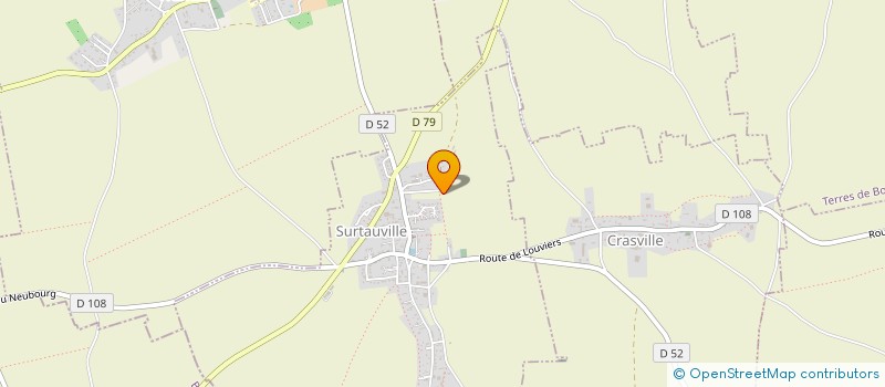 localisation de l'entreprise SCI BELLE EPOQUE  SURTAUVILLE