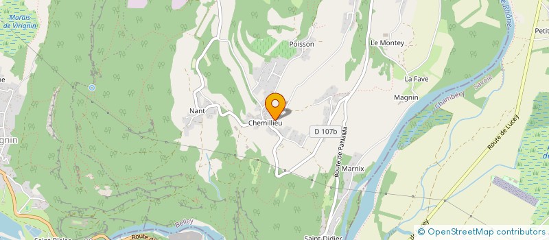 localisation de l'entreprise SCI BELLE ETOILE  PARVES ET NATTAGES