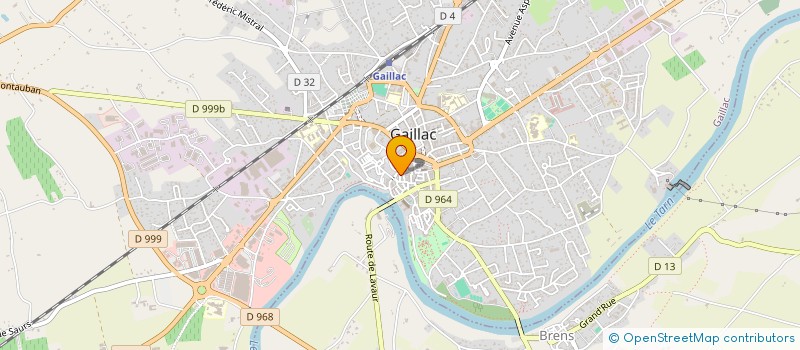 localisation de l'entreprise SCI BELLE HELENE à GAILLAC