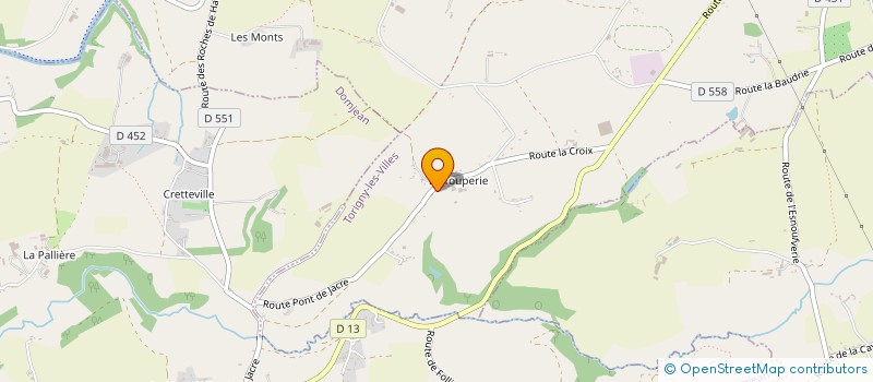 localisation de l'entreprise SCI BELLE ILE  TORIGNY-LES-VILLES