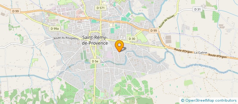 localisation de l'entreprise SCI BELLE LAURE à SAINT-REMY-DE-PROVENCE