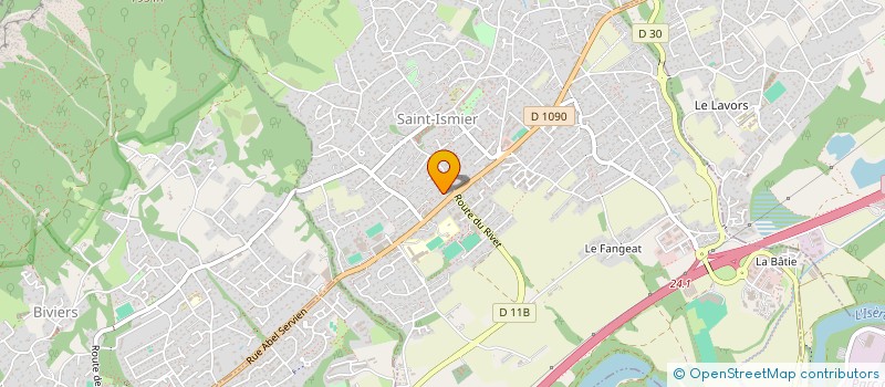 localisation de l'entreprise SCI BELLE MASCOTTE  SAINT-ISMIER