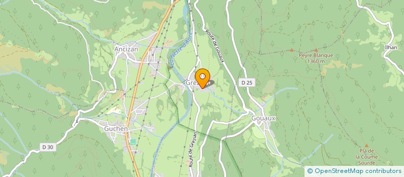 localisation de l'entreprise SCI BELLE SAYETTE  LOUDENVIELLE