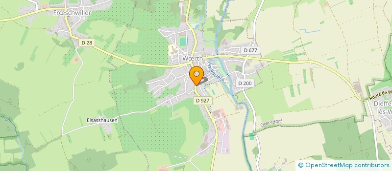 localisation de l'entreprise SCI BELLE VUE  HEGENEY