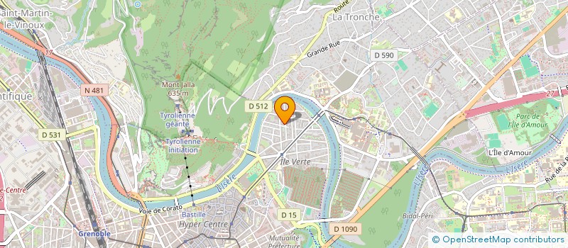 localisation de l'entreprise SCI BELLEDONNE à GRENOBLE