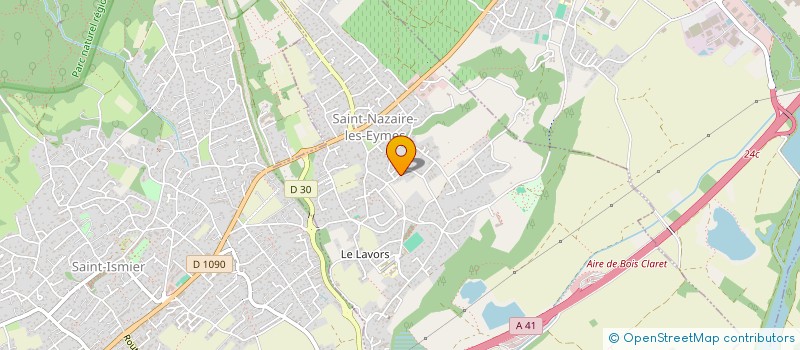 localisation de l'entreprise SCI BELLEDONNE INVESTIMMO  SAINT-NAZAIRE-LES-EYMES
