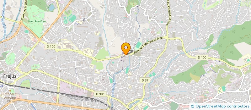 localisation de l'entreprise SCI BELLEFONTAINE  SAINT-RAPHAEL