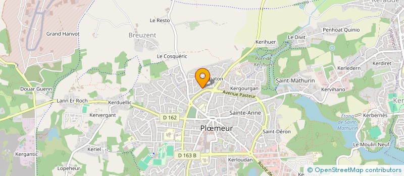 localisation de l'entreprise SCI BELLEFONTAINE II à PLOEMEUR