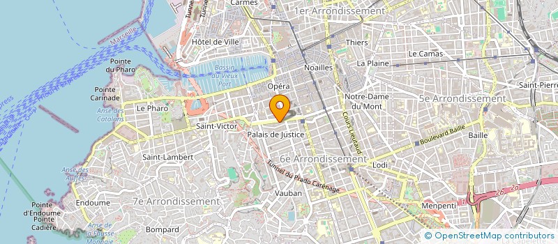 localisation de l'entreprise SCI BELLEGARDE à MARSEILLE