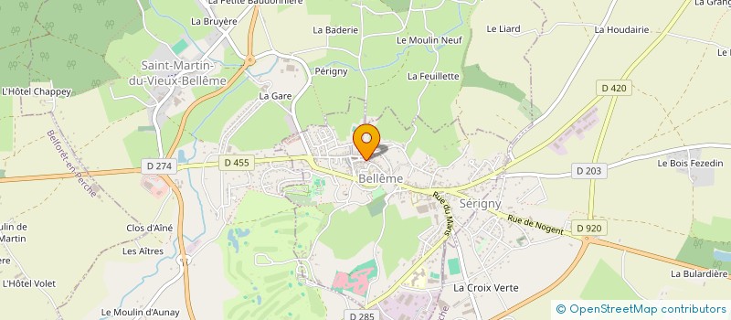 localisation de l'entreprise SCI BELLEME REPUBLIQUE à BELLEME