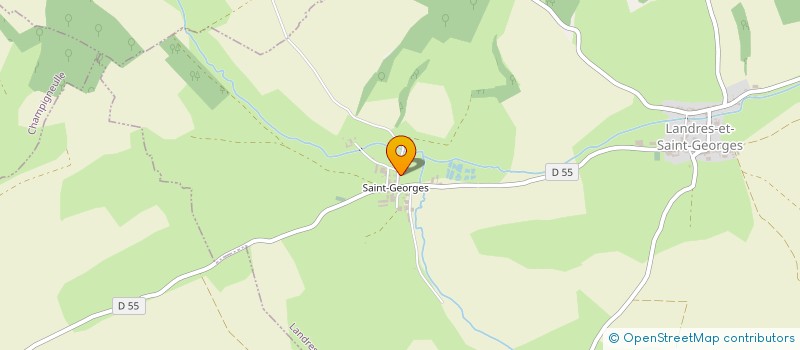 localisation de l'entreprise SCI BELLENCIA  LANDRES-ET-SAINT-GEORGES