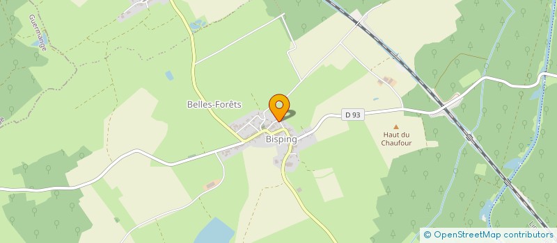 localisation de l'entreprise SCI BELLES FORETS  BELLES-FORETS