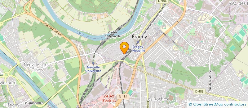 localisation de l'entreprise SCI BELLES HATES  ERAGNY