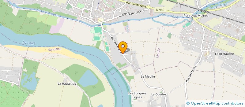 localisation de l'entreprise SCI BELLES RIVES  CHECY