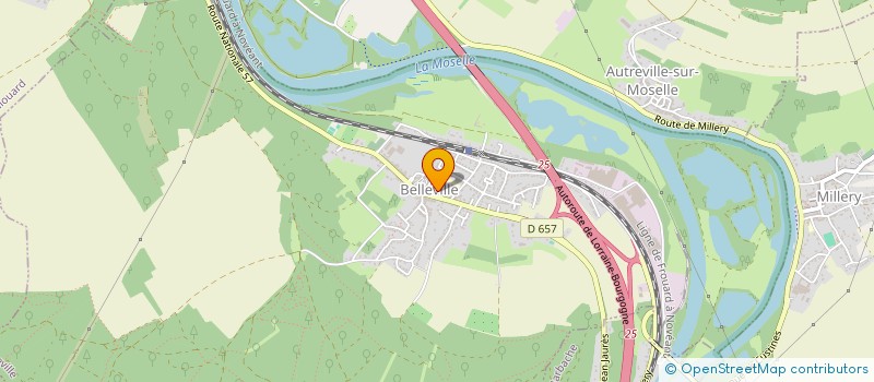 localisation de l'entreprise SCI BELLEVILLOISE à BELLEVILLE