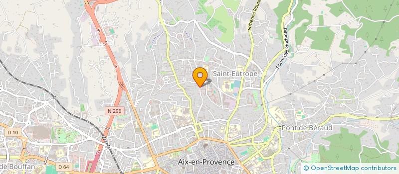 localisation de l'entreprise SCI BELLEVUE 13 AVENUE CEZANNE  AIX-EN-PROVENCE