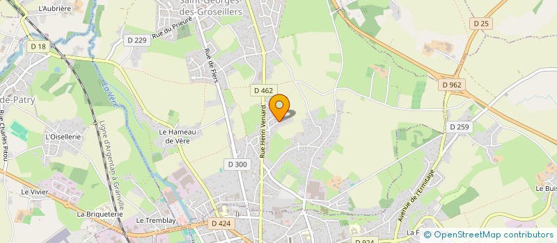 localisation de l'entreprise SCI BELLEVUE à SAINT-GEORGES-DES-GROSEILLERS