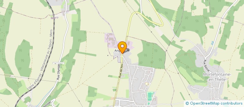 localisation de l'entreprise SCI BELLEVUE  ANDEVILLE