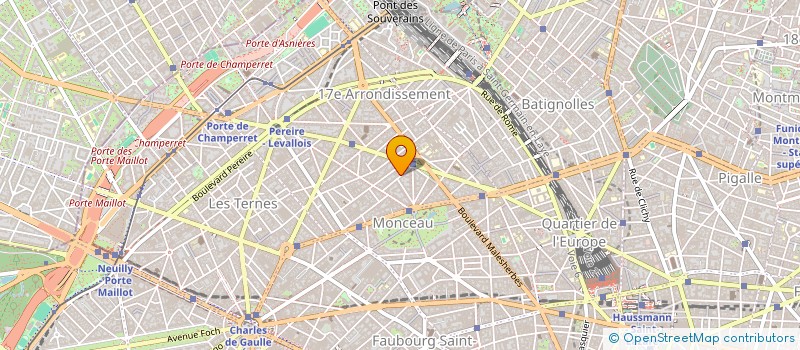 localisation de l'entreprise SCI BELLEVUE  PARIS