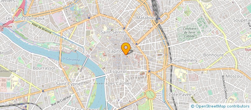 localisation de l'entreprise SCI BELLEVUE à TOULOUSE