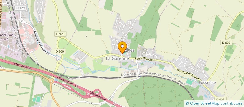 localisation de l'entreprise SCI BELLEVUE JL  ESCHES