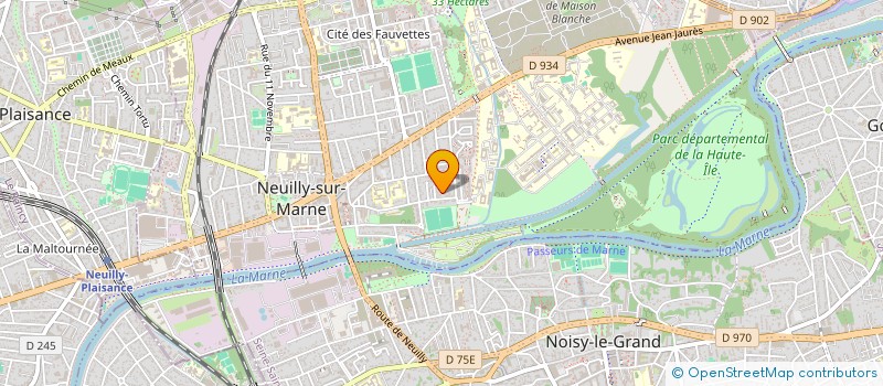 localisation de l'entreprise SCI BELLEZIA  CHELLES