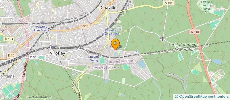 localisation de l'entreprise SCI BELLIL à CHAVILLE