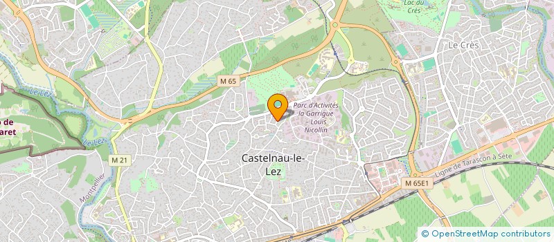 localisation de l'entreprise SCI BELLILAZER  CASTELNAU-LE-LEZ