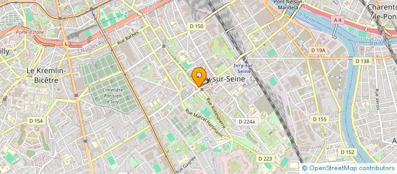 localisation de l'entreprise SCI BELLILI à IVRY-SUR-SEINE