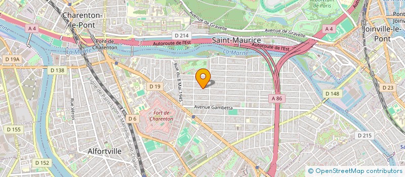 localisation de l'entreprise SCI BELLO à MAISONS-ALFORT