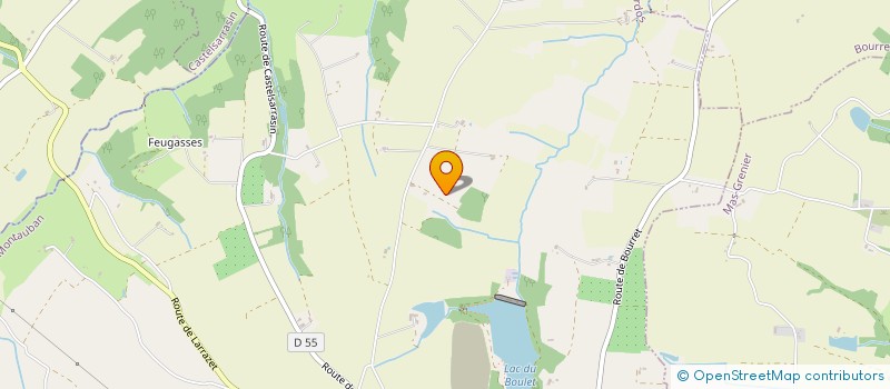 localisation de l'entreprise SCI BELLOC  COMBEROUGER