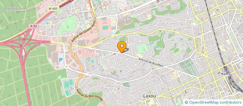 localisation de l'entreprise SCI BELLOCCHIO IMMOBILIER IV  NANCY