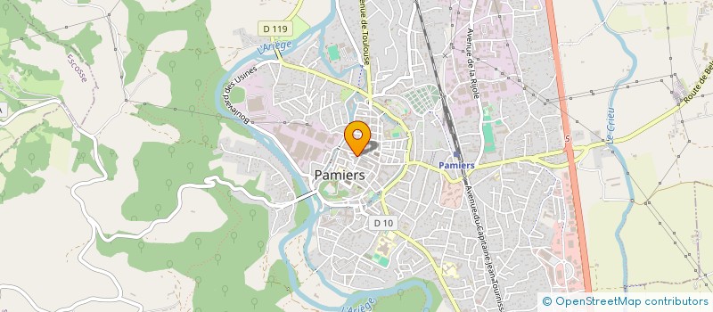localisation de l'entreprise SCI BELLOCQ à PAMIERS