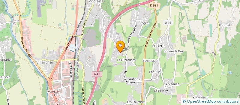 localisation de l'entreprise SCI BELLOCQ IMMOBILIER  VOGLANS