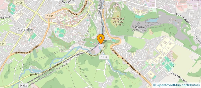 localisation de l'entreprise SCI BELLOGE à CHERBOURG-EN-COTENTIN