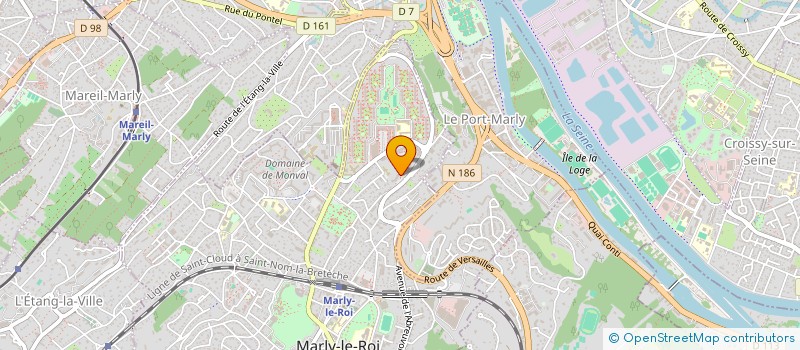 localisation de l'entreprise SCI BELLORINI  MARLY-LE-ROI