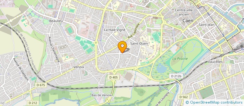 localisation de l'entreprise SCI BELLOT à CAEN