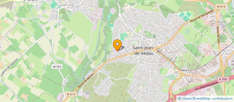 localisation de l'entreprise SCI BELLOUARD INSA  SAINT-JEAN-DE-VEDAS