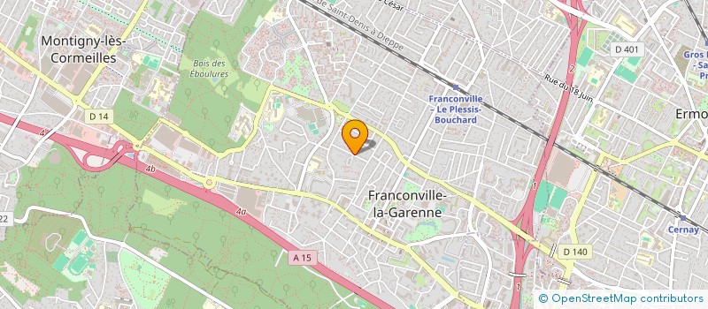 localisation de l'entreprise SCI BELLUT-NORMAND  FRANCONVILLE