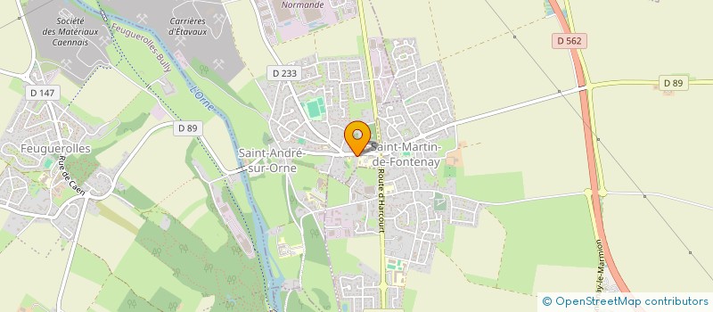 localisation de l'entreprise SCI BELMA à SAINT-ANDRE-SUR-ORNE