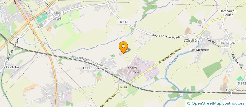 localisation de l'entreprise SCI BELMA à MESSEI