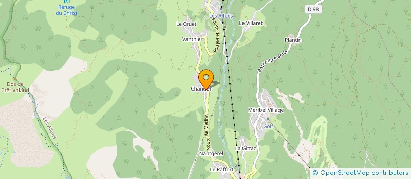 localisation de l'entreprise SCI BELMERI  LES ALLUES