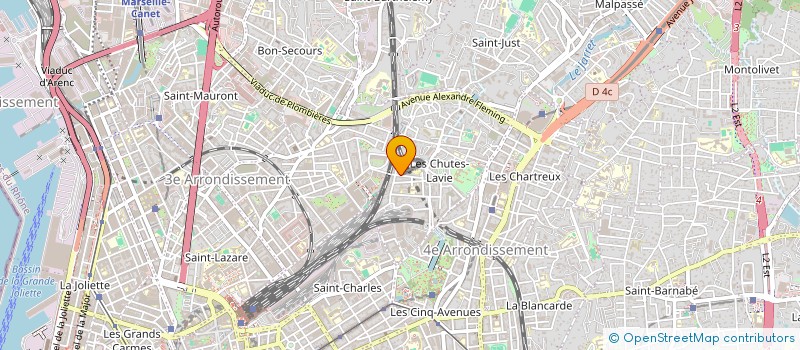 localisation de l'entreprise SCI BELMONT à MARSEILLE