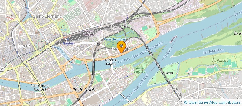 localisation de l'entreprise SCI BELMONT SARREBRUCK à NANTES